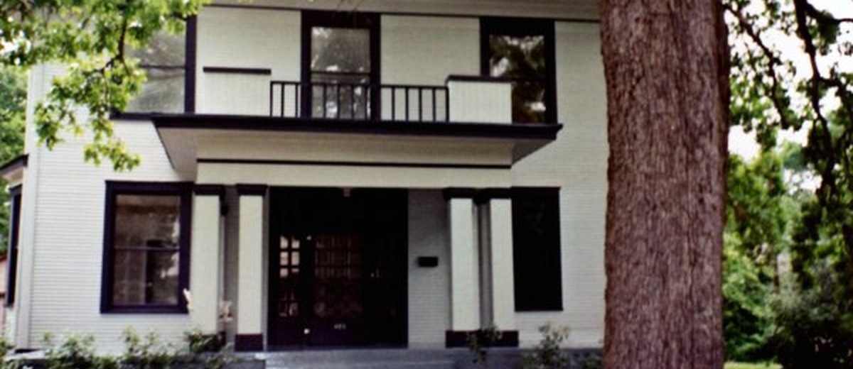 Exterior painting project — two-story home, East Texas